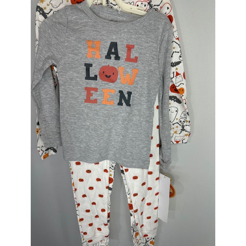 Chick Pea 4 Pieces Halloween Pajamas Set 4T‎ NWT